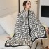 Women printed thick imitation cashmere shawl wrap design blanket Steal Buvanda Echarpe