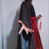 Chinese Hanfu Couples Ancient Traditional Print Hanfu Red Black Sets Men Women Carnival Cosplay Costumes Hanfu Sets Plus Size Xl