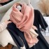 Women winter Korean version of cashmere tassel warm bib large shawl