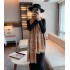 Autumn winter imitation cashmere double sided scarf Ladies cloak temperament bib air conditioned room star shawl