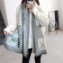 Cashmere scarf women premium winter warm thick air conditioning shawl long carriage wool shawl