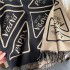 European Letters Printed Scarf Women Autumn Winter Thick Double Sided Cashmere Scarf Shawl Wholesale