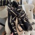 European Letters Printed Scarf Women Autumn Winter Thick Double Sided Cashmere Scarf Shawl Wholesale