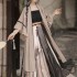 Original Hanfu Suit Women Improved Long Guzi Daily Ancient Qi Waist Ru Skirt Ancient Dresses 3 Piece Set