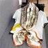 Spring temperament square scarf South Korea match color small fresh imitation silk scarf headband female wholesale