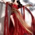 Dunhuang Feitian Chinese Ancient Exotic Hanfu Women Are Elegant Noble Charming Indian Dance Costumes Photo Shooting Suit