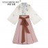 Modern Hanfu Women Chinese Traditional Dresses Tang Dynasty Matching Hanfu Dresses Element Ancient Short Skirt Girl New