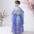 Chinese Jacket Girl Folk Dance Outfit Performance Chinese Costumes Kids Children Fairies Tang Dynasty Year Clothes For Girls