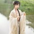 Hanfu Women Ancient Chinese Hanfu 4pcs Sets Fairy Cosplay Costumes Summer Dance Dresses Beige Party Outfit