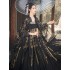 Modern Hanfu Women Chinese Traditional Dresses Kimonos Ancient Tang Dynasty Set Cosplay Retro Suit Black