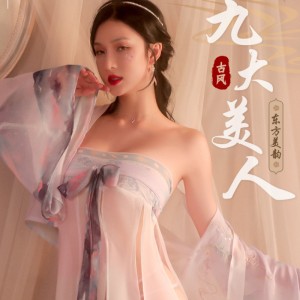 Chinese Traditional Dresses Classic Sexy Lingerie Women Anime Cosplay Costumes Chiffon See Through Retro Hanfu Skirt Coat Outfit