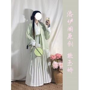 4pcs Fashion Hanfu Dresses Women Ancient Chinese Traditional Hanfu Outfit Female Modern Costumes Party Show Elegant Hanfu Sets