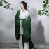 Large Size 2XL Hanfu Dresses Women Chinese Traditional Hanfu Set Female Cosplay Costumes Summer Hanfu Green Black White Dresses Sets