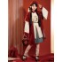 Hanfu Dresses Female Rabbit Year Greeting Clothes Autumn Winter Improved Daily Commuter Han Elements Clothes