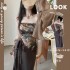 Chinese Traditional Hanfu Dresses Suit Female Summer Retro Loose Cardigan Tube Top Vest High Waist Skirt Three piece Set