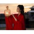 Chinese Traditional Hanfu Dresses for Women Dance Cosplay Costumes Female Spring Festival Red Casual Outfits Plus Size 2PCS Sets