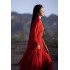 Chinese Traditional Hanfu Dresses for Women Dance Cosplay Costumes Female Spring Festival Red Casual Outfits Plus Size 2PCS Sets