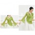 Women Dancing Clothes Classical National Costumes Hanfu Practice Clothes Elegant Gauze Dance Tops Blouse V Neck Dance Shirts