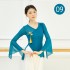 Women Dancing Clothes Classical National Costumes Hanfu Practice Clothes Elegant Gauze Dance Tops Blouse V Neck Dance Shirts