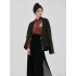 Original Song Ming Made Hanfu Costumes Knitted Aircraft Sleeve Jacket Han Element Stand Up Collar Corduroy Song Pants