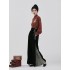 Original Song Ming Made Hanfu Costumes Knitted Aircraft Sleeve Jacket Han Element Stand Up Collar Corduroy Song Pants