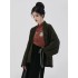 Original Song Ming Made Hanfu Costumes Knitted Aircraft Sleeve Jacket Han Element Stand Up Collar Corduroy Song Pants