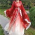 Hanfu Female Chinese Queen Fairy Tang Dynasty Hezi Skirt Han Element Embroidery Daily Princess Elegant Luxury Set