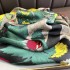 Chinese spring autumn thin floral simulation silk scarf shawl female mother everything matching decoration