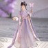 Original Han Suit 3pics Tang Dynast Waist Length Tang Skirt Gradient Embroidered Chinese Daily Summer Women Girl