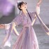 Original Han Suit 3pics Tang Dynast Waist Length Tang Skirt Gradient Embroidered Chinese Daily Summer Women Girl