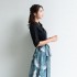Festival Hanfu Clothing Crane Printed Folk Dance Costumes Top Skirt Set Traditional Chinese Clothing Women Dress