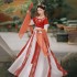 Hanfu Dresses Women Ancient Chinese Traditional Hanfu Outfit Female Carnival Cosplay Costumes Hanfu Dance Dresses Purple red Sets