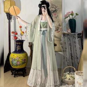 Chinese Traditional Hanfu Cosplay Costumes Princess Dresses Improved Fairy Elegant Beautiful Girl Asian Retro Fashion
