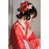 Chinese Traditional Red Hanfu 3PCS Costumes Women Ancient WeiJin Dynasty Oriental Princess Dresses Elegance