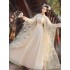 Lace Embroidery Hanfu Female Costumes Summer Breathable Fairy Chinese Dresses National Dance Chorus Performance Cosplay