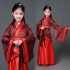 Chinese Vintage Clothing for Girls Karneval Year Hanfu Dresses Kid Dancer Costumes