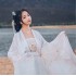 Plus Size Women Chinese Traditional Hanfu Female Halloween Cosplay Costumes Black White Hanfu Dresses For Women