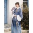 Princess Chinese Hanfu Women Embroidery Ancient Costumes Pleated Skirt Ming Dynasty Cosplay