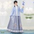Hanfu Clothe Ming Dynasty Women Traditional Chinese Clothing Stand collar Pleated Skirt Outfit Embroidery Ancient Clothing