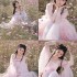 Ancient Pink Fairy Princess Costumes Hanfu Dresses Outfit Chinese Traditional Hanfu Costumes Women Chinese Hanfu Dresses SL7944
