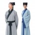 Chinese robe ancient scholar student men aldult Kimono Traditional Vintage Ethnic stage cosplay Costumes Hanfu