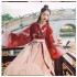 Chinese Hanfu Girls Han Element Ancient Ming Tang Dynasty Traditional Dresses Clothing Women Dresses Girl coat Skirt