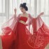 Daji Fox Hanfu Women Student Ancient Costumes Long Han Elements Performance Costumes Ancient Super Fairy Dance Cosplay