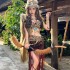 Cosplay Tribal Princess Dresses Women Hanfu Features Wild Ethnic Fur Exposing Waist Belly Dance Skirt