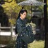 Men Women Hanfu Ink jade Ming Crewneck Robe Woven Gold Dark Pattern Big Sleeves Everyday Men Spring Summer Outerwear