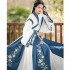 Hanfu Female Jin System Red Dresses Hand Collar Waist Skirt Full Set Embroidery Chinese Wind Spring Summer