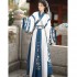 Hanfu Female Jin System Red Dresses Hand Collar Waist Skirt Full Set Embroidery Chinese Wind Spring Summer