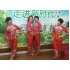 Ancient Chinese Costume Hanfu Yangko Stage Clothing