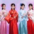Elegant Fan Dance Yangko Clothing Suits