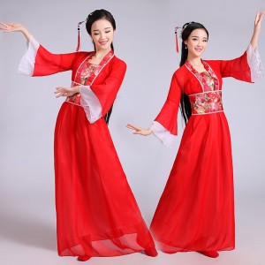 Women Clothes Traditional Hanfu Tang Dynasty Dance Costumes